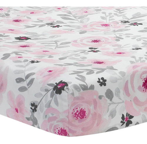 Bedtime Originals Blossom - Sbana Bajera Ajustable Para Cuna