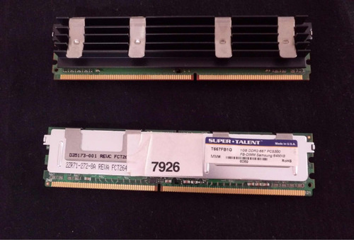 Memoria Ram 1gb Fbdim 667 Ddr2 Para Mac Original
