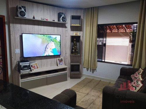 Casa Com 3 Dormitórios À Venda, 113 M² Por R$ 380.000,00 - Jardim Boer I - Americana/sp - Ca2847