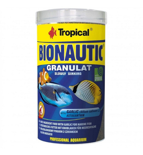 Ração Para Peixe Bionautic Granulat 275g Tropical