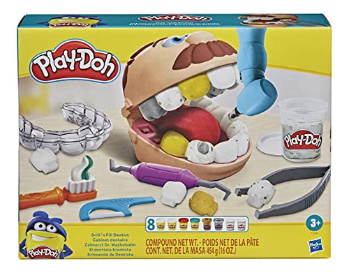 Playdoh Drill N Fill Brinquedo Dentista Crianças 3 Anos