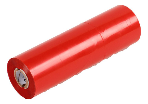 50 Ribbon Cera 110mm X 74mtrs Color Rojo Zebra, Tsc, Roltec