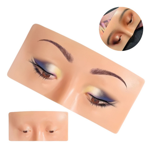 Plantilla 3d De Silicona Para Practicar Maquillaje De Ojos