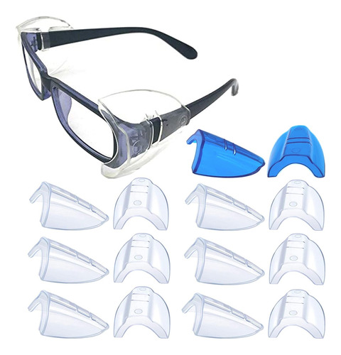 6 Pares De Protectores Laterales Gafas De Seguridad, Pr...