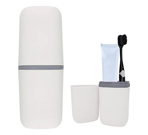 Estuche De Viaje Para Cepillos De Dientes Sietdeseo, Soporte
