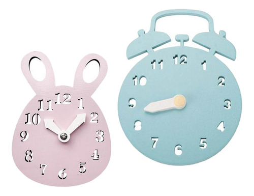 Reloj De Madera Para Niños, Juguete Montessori, Tablero