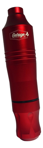 Maquina Pen Para Tattoo Tatuar Garage Slim Cartuchos Premium Rojo