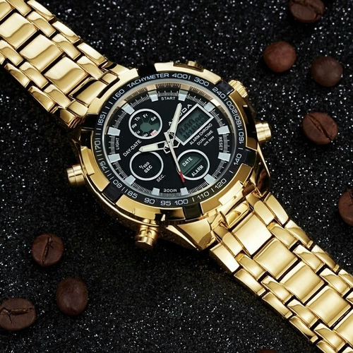 Relógio Muito Barato A Muda Dourado Masculino Lindo Original