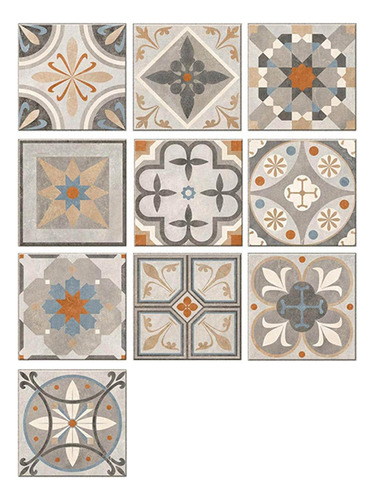 4 X 10 Piezas De Pegatinas De Azulejos, Decoración De