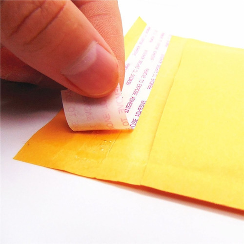 Sobres Para Envios Con Relleno De Burbuja #5 Smarttech Papel Kraft 100 Piezas Amarillo