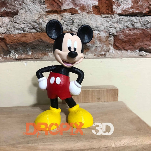 Mickey Mouse 3d Dropix3d