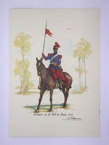 Lancero De La Caballería De Línea (1888), Por E. Marenco