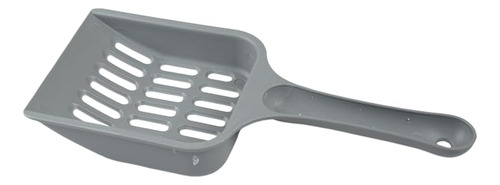 Arenero Cubierto Para Mascotas Color Gris Con Pala
