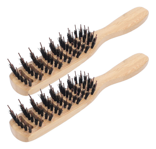 Cepillo De Pelo De 9 Hileras Para Hombre, 2 Unidades, Peine