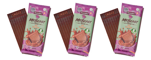 Mr Beast Chocolate X 3 Leche