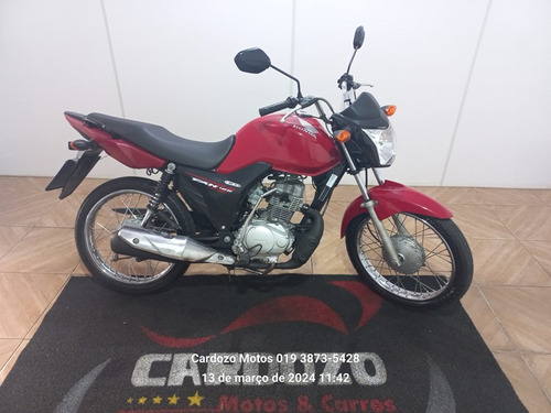 Honda Cg 125 Fan Ks 2015 Vermelha