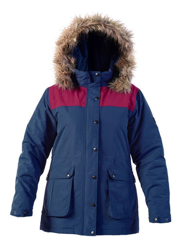 Parka Impermeable Hw Kodiak Mujer Azul