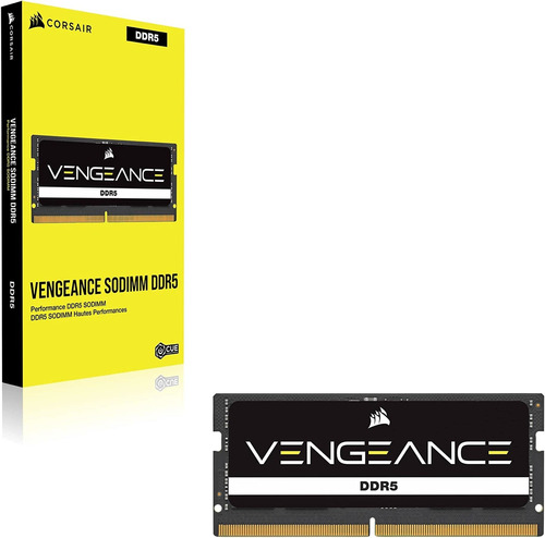 Memoria Ram Corsair Vengeance Ddr5 Sodimm, 16gb 4800mhz Cl40