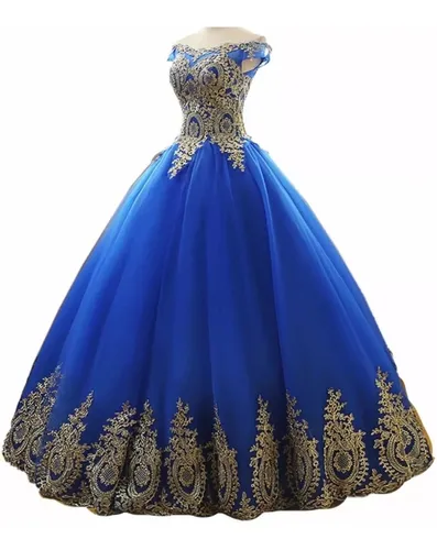 Vestido Xv Años 15 Años Quinceaños Boda Rosa Azul Ceremonia Vestido Xv Años 15 Años Quinceaños Boda Rosa Azul Ceremonia