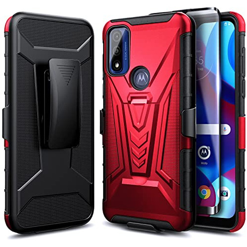 Funda Para Motorola Moto G Pure Rojo