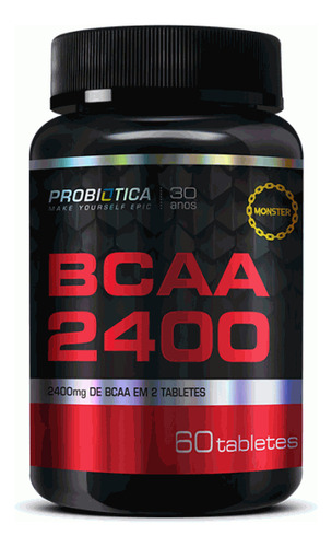 Bcaa 2400 (60 Tabs) - Padrão: Único
