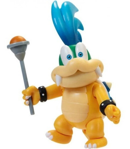 Imagen 1 de 2 de Figura Larry Con Varita Magica - Super Mario - 10cm Jakks