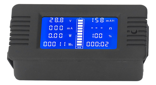 Monitor Digital De Batería: Voltaje, Corriente, Capacidad, P