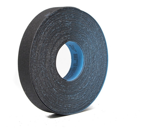 Rollo De Tela Esmeril Doble A Grano 100 35 Mm X 25 Metros