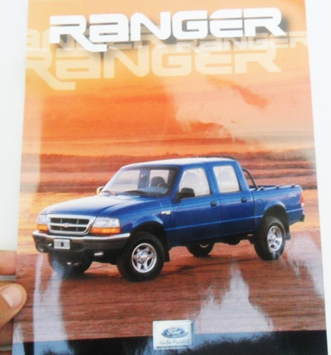 Folleto Ford Ranger Pick Up No F100 2000 Antiguo No Manual 