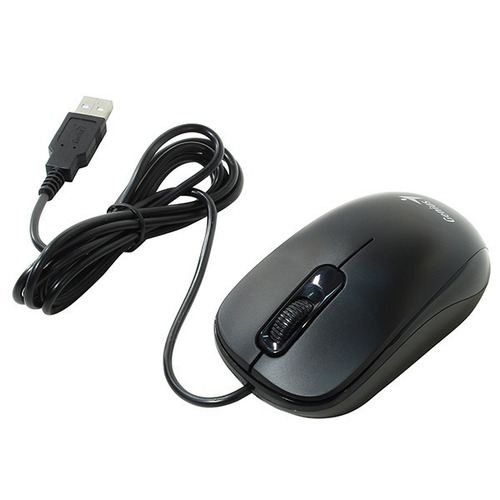 Imagen 2 de 3 de Mouse Optico Genius - Usb. Color Negro