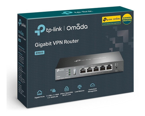 Router Balanceador Vpn Omada Tp-link Er605 Gigabit