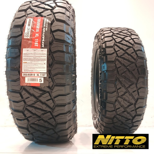 Cauchos 265/65r18 Marca Nitto Modelo Ridge Grappler 