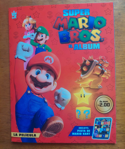 Album Mario Bros 3 Reyes Lleno Completo Con Armables