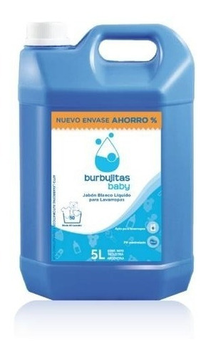 Jabon Blanco Liquido Burbujitas Baby X 5l