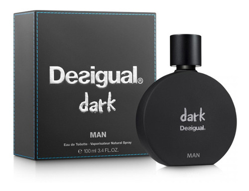 Perfume Importado Desigual Dark Man Edt 100 Ml