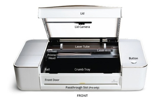 Imagen 4 de 8 de Impresora Cortadora Laser 3d Glowforge Versión Pro