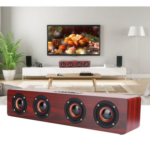 Subwoofer Inalámbrico Con Altavoz Bluetooth De Grano De Made