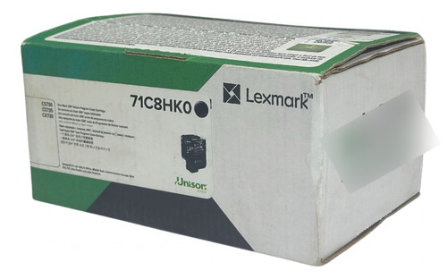 Tóner Lexmark C5730 / Cs735 / Cx730 Negro. 71c8hko