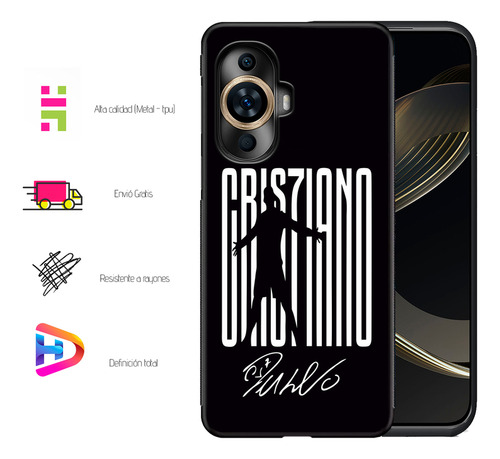 Funda + Extra Para Huawei (todos) Criistiano Cr-7 Huawei Mate 40 Pro