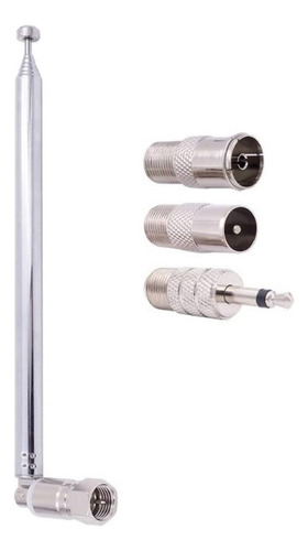 Antena Telescópica De Radio Fm Queenly-1set, Antena De Varil