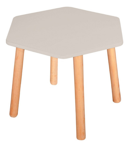 Comedor Moderno Para Niños 7 Acabados Mate Color Gris Claro Diseño De La Tela De Las Sillas Silla Blanca/mesa Gris Claro