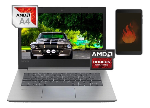Laptop Lenovo Ideapad 330 Amd A4-9125 500gb Dd 4gb Ram + Kit