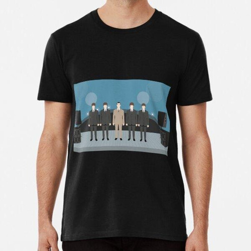 Remera Los Beatles Sobre Ed Sullivan Algodon Premium