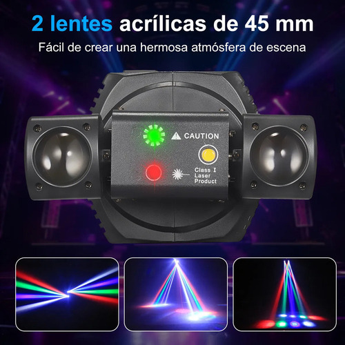 Refletor De Cabeça Móvel Led Robótico Para Djs Dmx-512