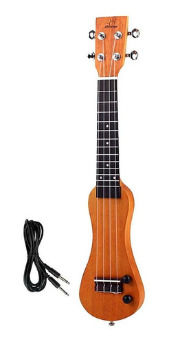 Lele Soprano De 21  Y 13 De Maciza Con Cable De Sonido De