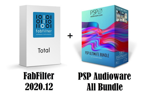Imagen 1 de 3 de Fabfilter & Psp Audioware (todos Los Pluggins)