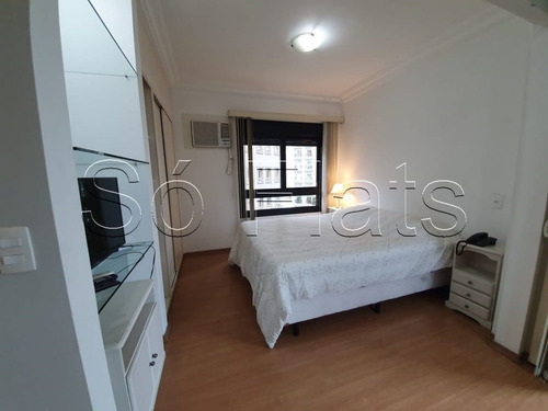 Imagem 5 de 15 de Excelente Flat Fora Do Pool No Itaim Bibi Para Morar Ou Investir .. Metropolitan Hall. - Sf26536