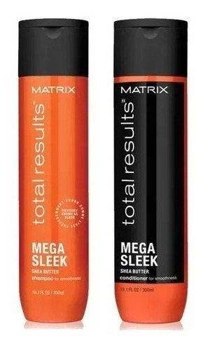 Matrix Total Result Mega Sleek Sh + Ac Mantenimiento Alisado