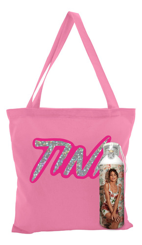 Tote Bag Tini + Botella En Aluminio 750ml R - Estampaking
