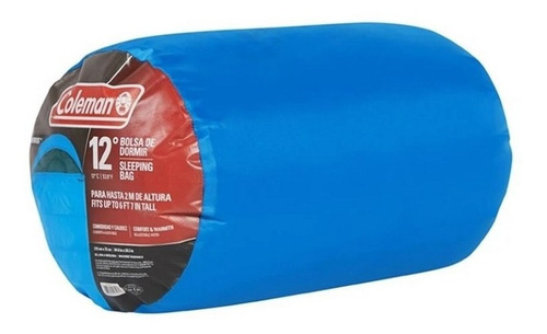 Bolsa P/dormir Cirrus Breeze Hooded Azul Rey Coleman